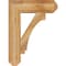 Ekena Millwork Imperial Craftsman Rough Sawn Bracket, Western Red Cedar, 6"W x 24"D x 32"H BKT06X24X32IMP04RWR - alternate 4